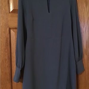 Banana Republic Blue Key hole dress 4